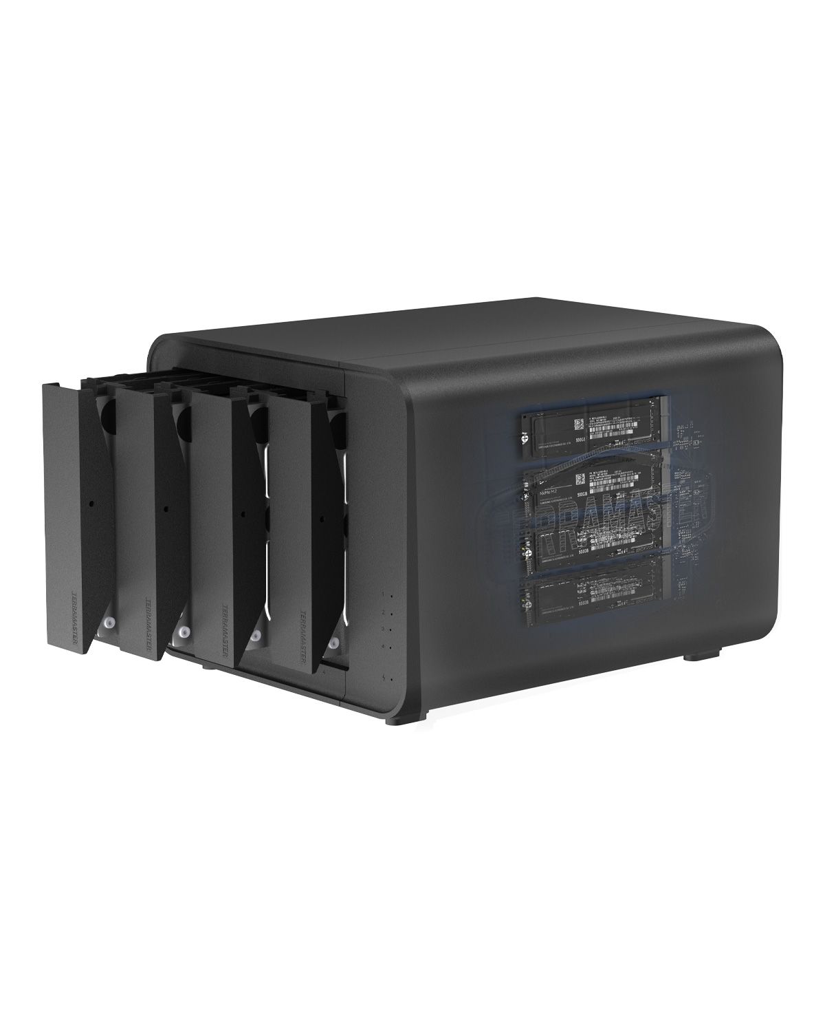 TerraMaster 8-Bay HDD NVMe USB 3.2 Gen 2 10Gbps Type C Storage