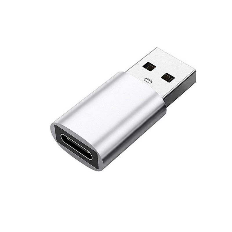 INF USB 3.0 Adapter (Male to USB-C Female) Silver