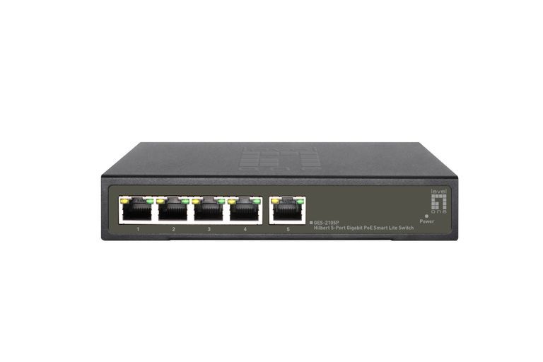 LevelOne GES-2105P Managed Gigabit Ethernet Switch (PoE)