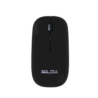 Ratón inalámbrico óptico Nilox MW30 Negro