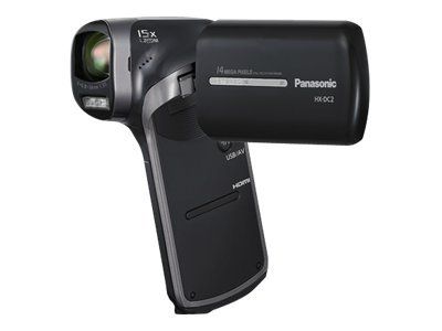 Panasonic HX-DC2 1080p Camcorder - 14.4MP, 5x Optical Zoom, Flash Card, Gray