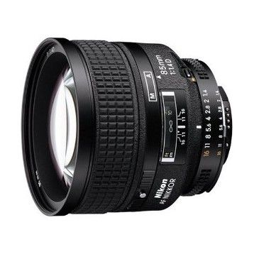 Nikon AF Nikkor 85mm f/1.4D IF Lens [Black]