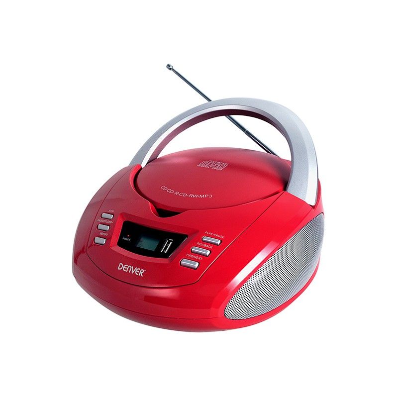 Reproductor de radio CD Denver Electronics TCU-211 FM 2W MP3