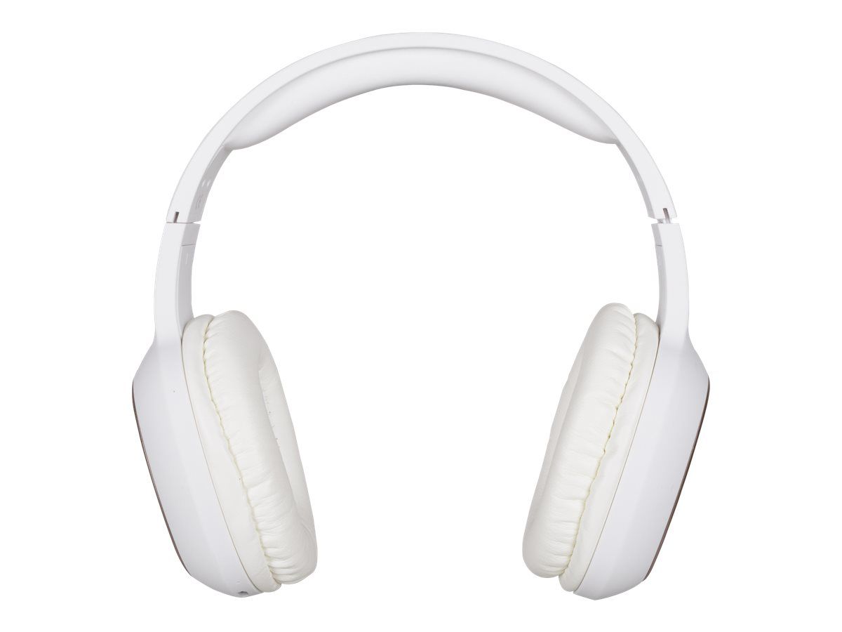 NGS Artica Pride Wireless Bluetooth Headphones - White