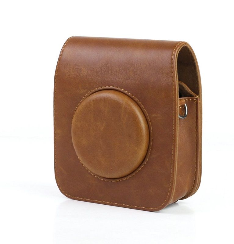 Fujifilm Instax SQ10 Camera Bag in PU Leather - Brown