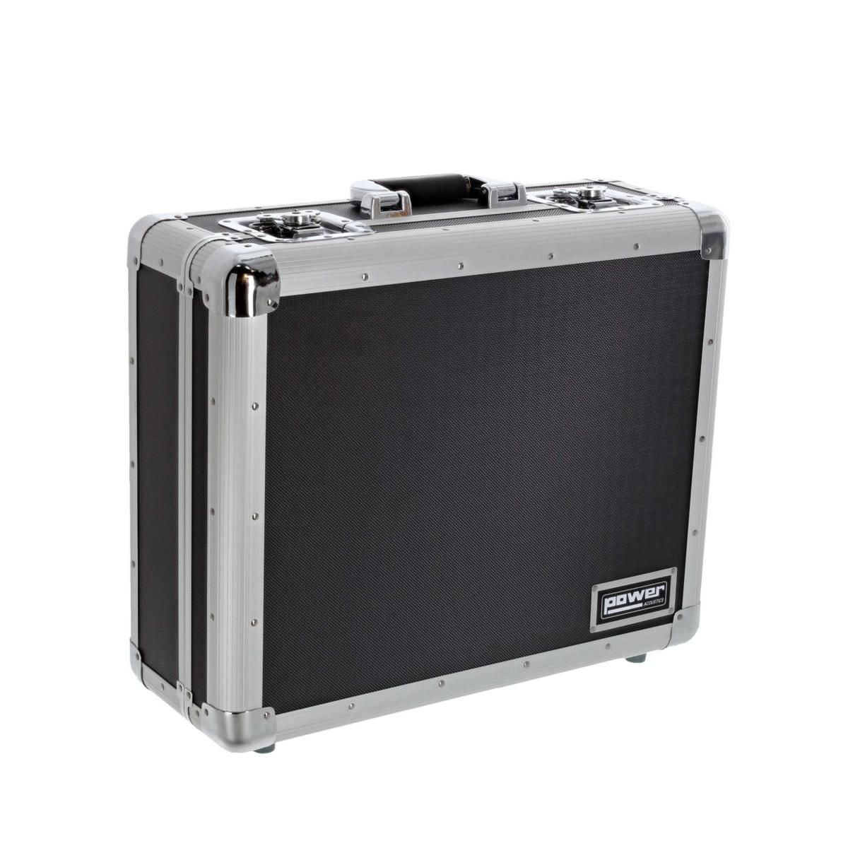Power Acoustics FL Turntable Case BL - Vinyl Record Storage Case