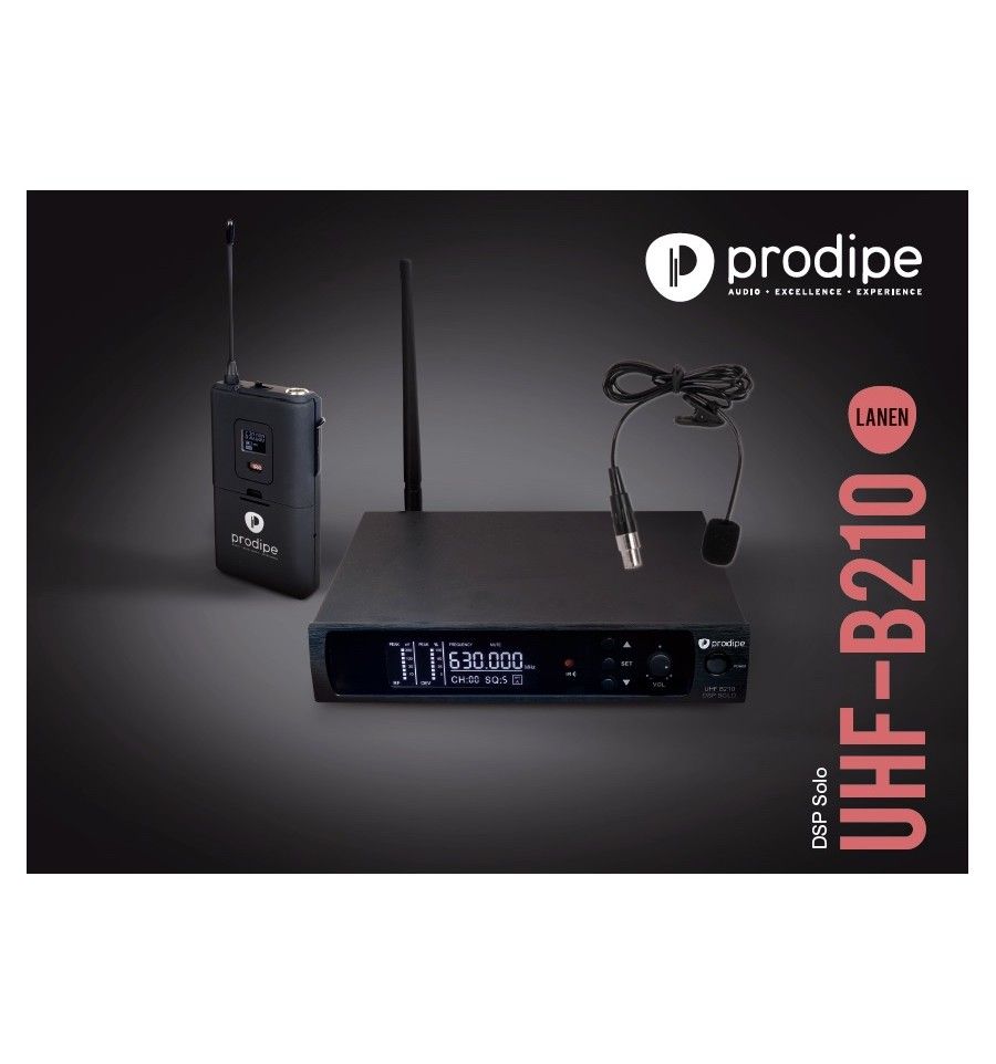 Microphone lavalier Prodipe B210 DSP - Clip-on
