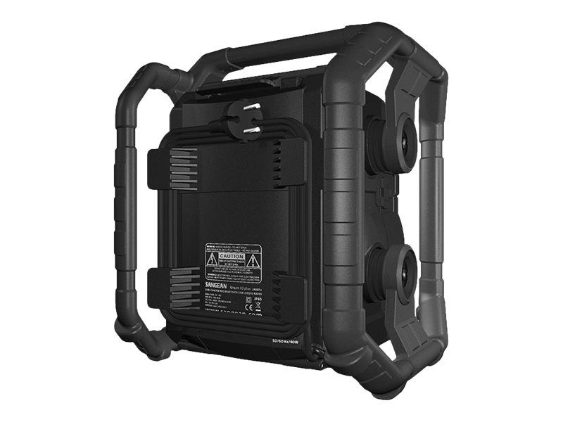 Sangean Utility 40+ - Radio portátil DAB - 7 vatios - Negro