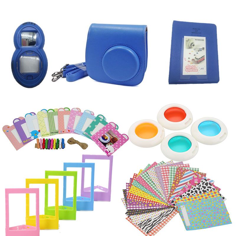 Kit de accesorios Fujifilm Instax Mini 8/9 - Azul Cobalto
