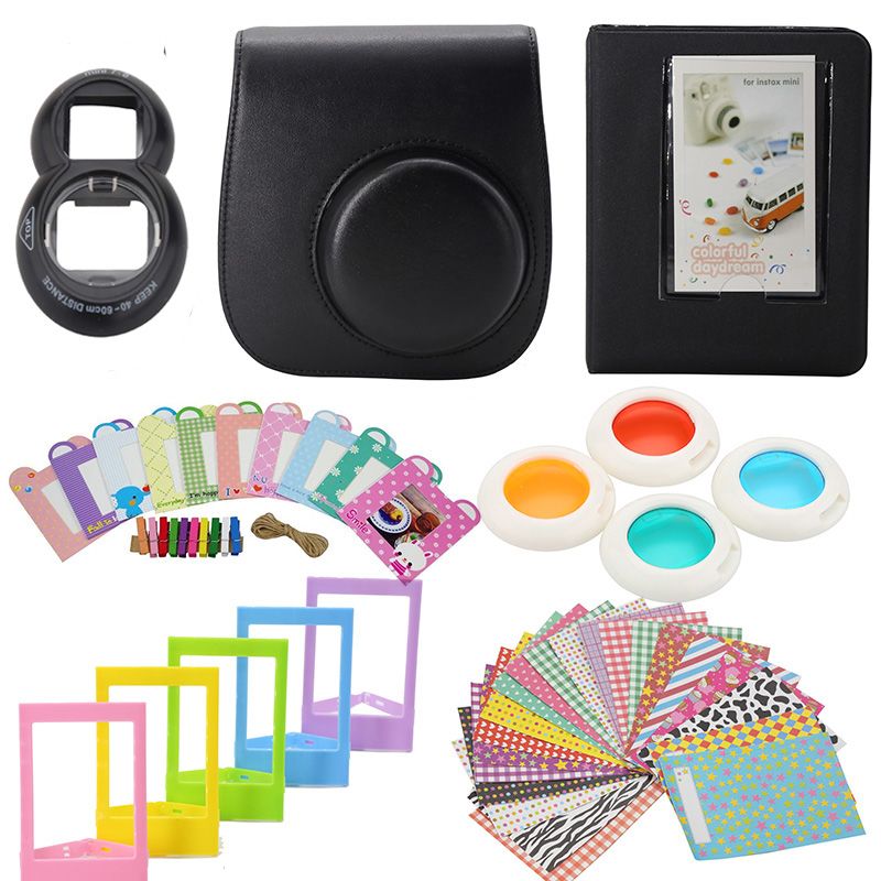 Fujifilm Instax Mini 8/9 Accessory Kit - Black