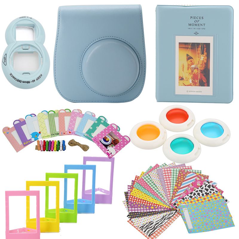 Fujifilm Instax Mini 8/9 Accessory Kit - Light Blue