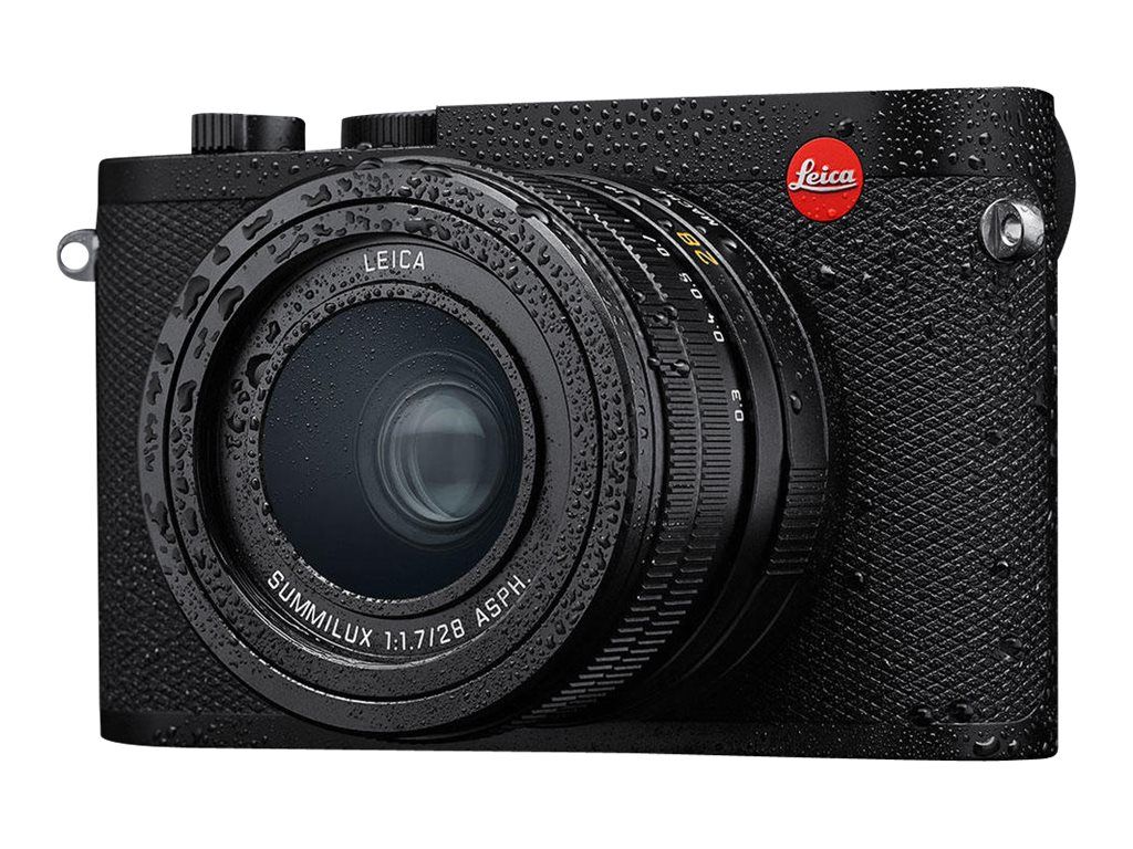 Leica Q2 - Digital Camera - Compact - 47.3 MP - Full Frame - 4K/24fps - Leica - Wi-Fi, Bluetooth - Black Anodized
