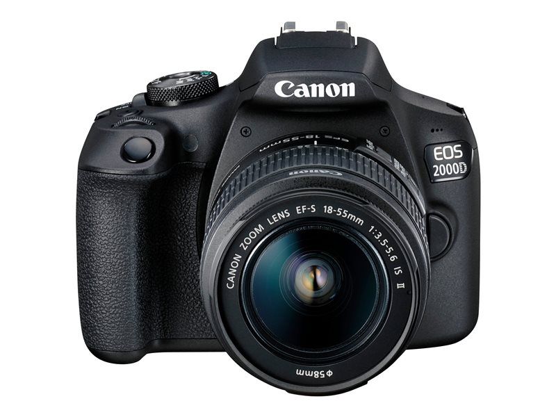 Canon EOS 2000D DSLR Camera with EF-S 18-55mm III Lens