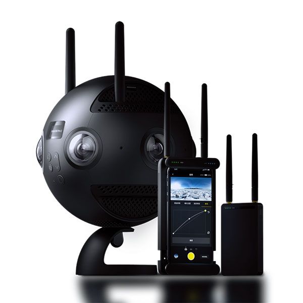 INSTA360 Pro 2 - 8K 3D 360° Camera with FarSight 6 Fisheye Sensors