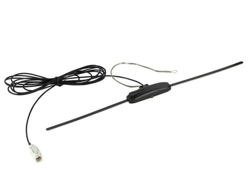 ADNAuto Adhesive Universal AM FM-TMC Fakra Antenna