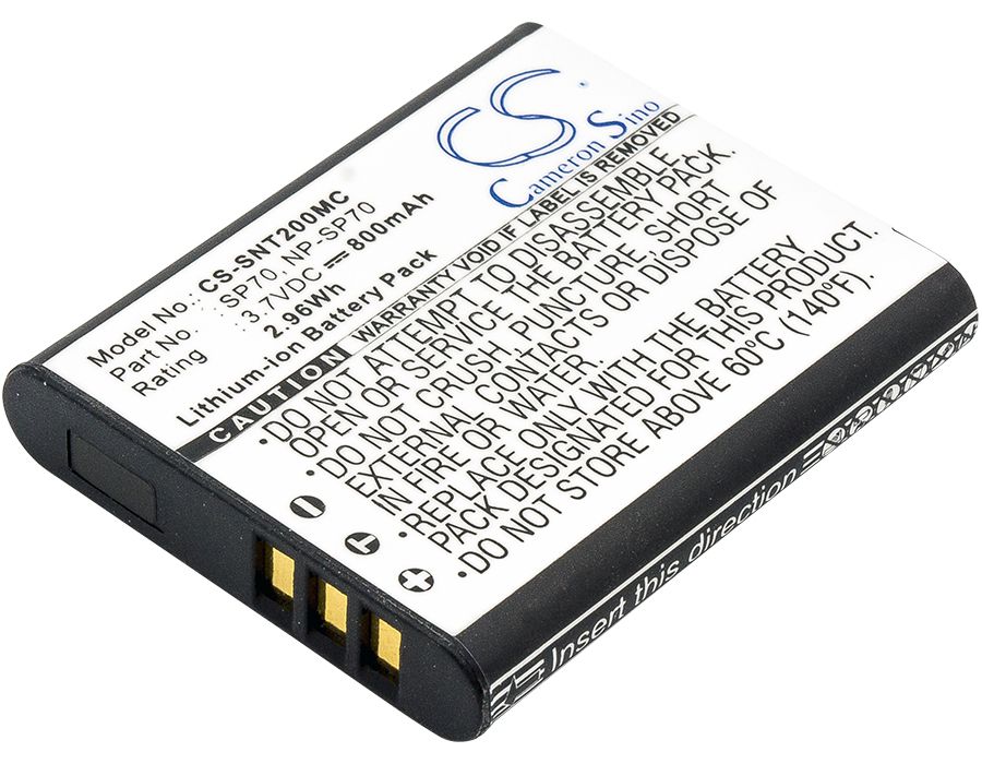 Sony Li-ion Battery 3.7V 800mAh / 2.96Wh (4-261-368-01, NP-SP70, SP70)