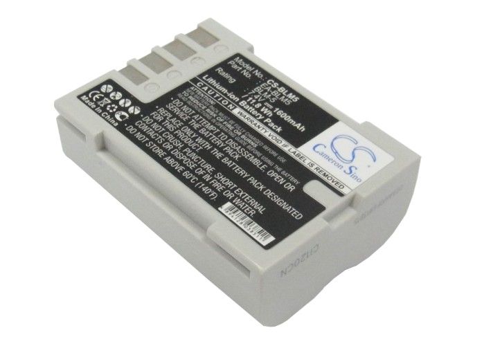 Cameron Sino BLM-5 Li-ion Battery 7.4V 1600mAh for Olympus E3, E30, E5