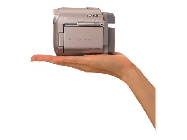 Sony Handycam DCR-HC40E - Camcorder - 1MP - 10x Optical Zoom - Carl Zeiss Lens - Mini DV - Silver