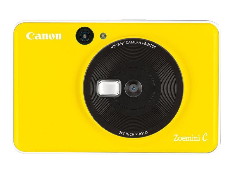 Appareil photo compact Canon Zoemini C Jaune avec imprimante photo instantanée - 5,0 MP - jaune miel