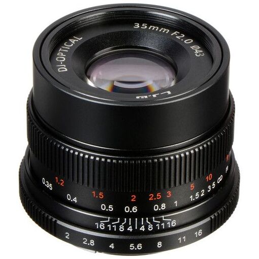 Objetivo 7Artisans de 35 mm f/1,2 para Micro Cuatro Tercios (Negro)
