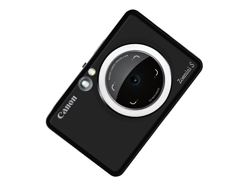 Canon Zoemini S - Appareil photo numérique - Imprimante photo instantanée compacte - 8,0 MP - Bluetooth, NFC - Noir mat