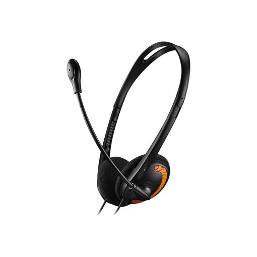 Canyon CNS-CHS01BO - Casque filaire sur oreille - Noir, Orange