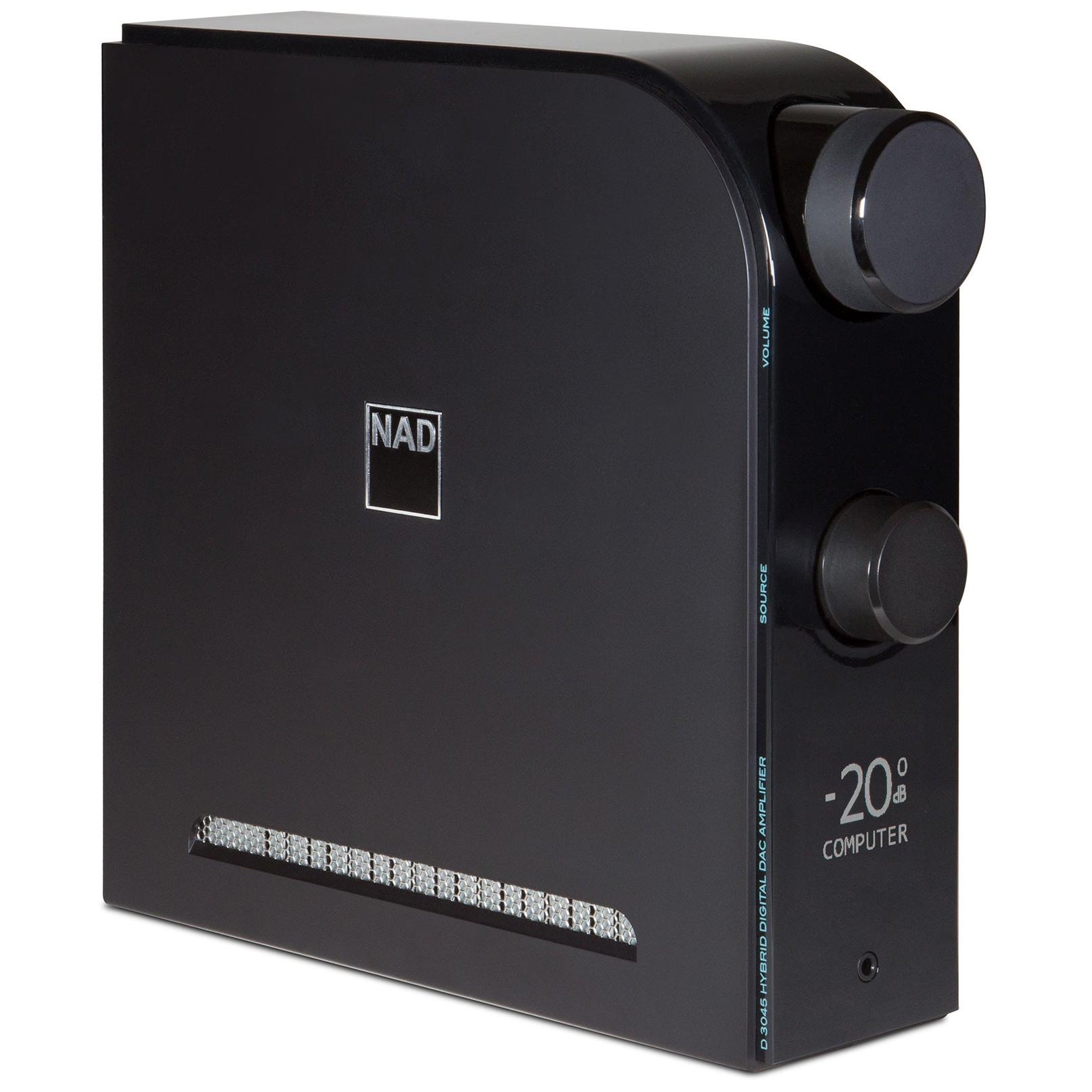 NAD D 3045 Audio Amplifier, Black