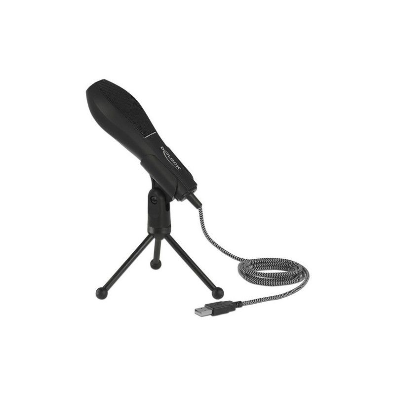 Delock USB 2.0 Desktop Microphone 65939 Black