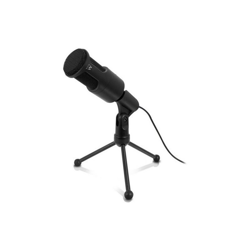 Ewent EW3552 3.5mm Desktop Microphone (Black)
