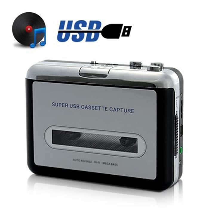 AMD Portable Cassette Player USB to MP3 Converter