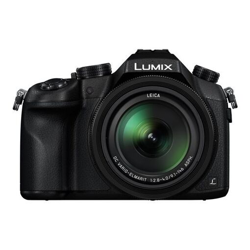Panasonic Lumix DMC-FZ1000 Compact Digital Camera - 20.1 MP, 16x Optical Zoom, Leica Lens, Wi-Fi, NFC - Black