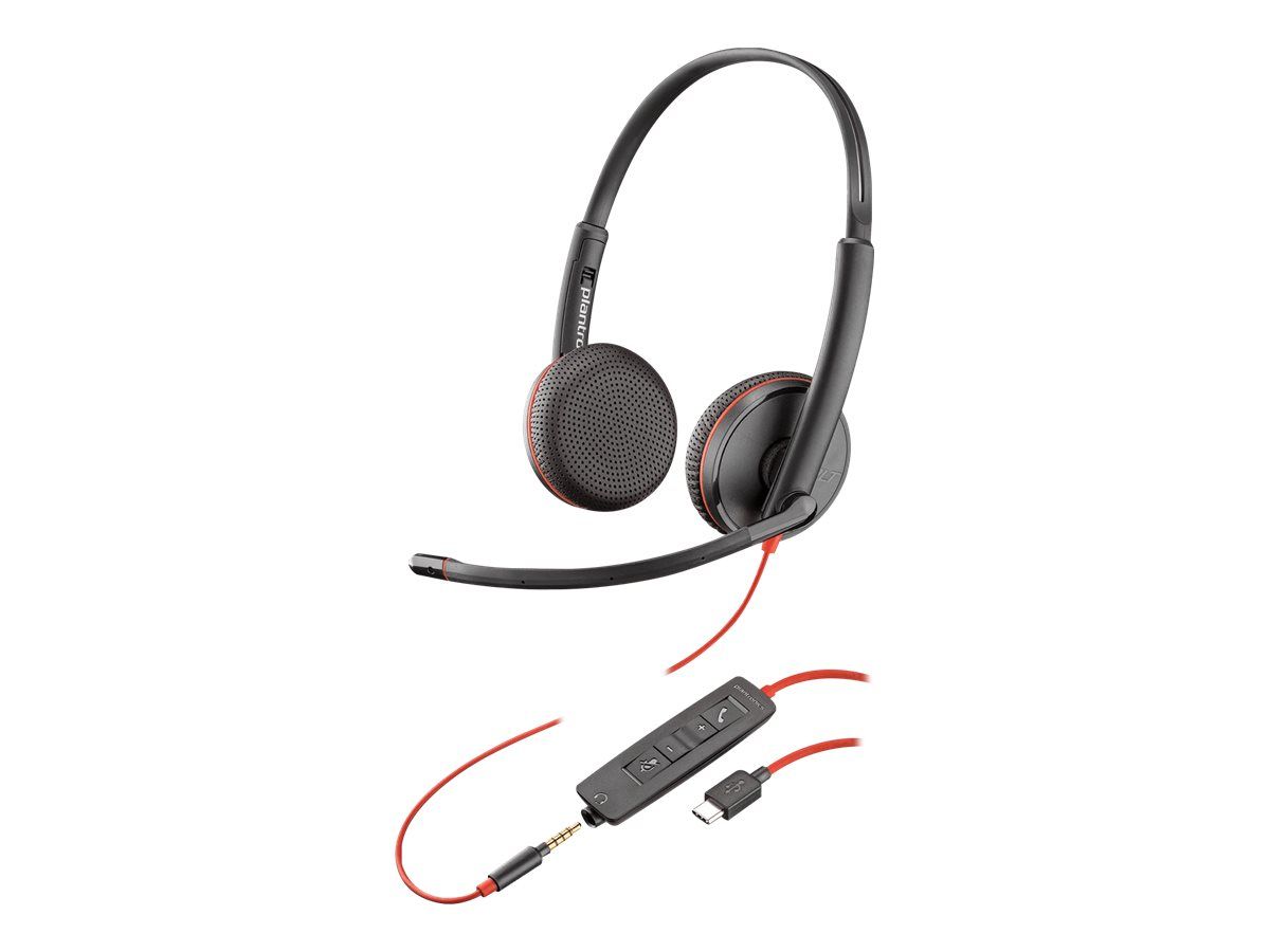 Poly Blackwire C3225 USB-C Headset