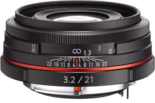 Pentax HD DA 21mm f/3.2 ED AL Limited Lens - Black