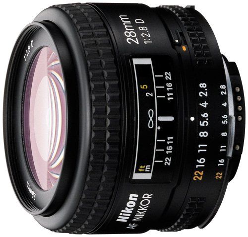 Nikon AF Nikkor 28mm f/2.8G Lens