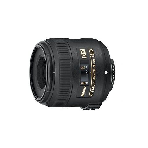 Objectif Nikon AF-S DX Micro NIKKOR 40 mm f/2,8 G (Noir)