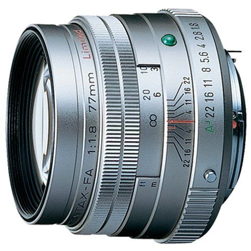 Pentax FA 77mm F1.8 Limited Lens (Silver)