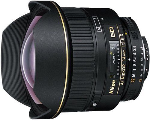 Nikon 14mm f/2.8D AF Nikkor Lens