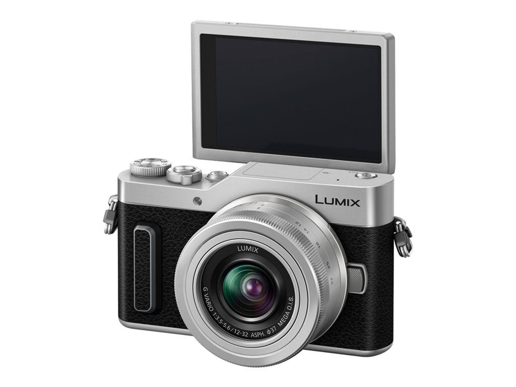 Panasonic Lumix G DC-GX880K Digital Camera - 16MP Mirrorless - 4K/30fps - 2.7x Optical Zoom Lens 12-32mm - Wi-Fi - Silver