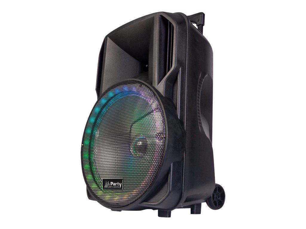 LOTRONIC PARTY-12RGB Wireless Speaker - RGB Light & Sound Party Speaker - Black