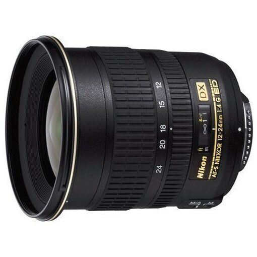 Objetivo Nikon 12-24mm f/4G ED-IF AF-S DX NIKKOR Negro