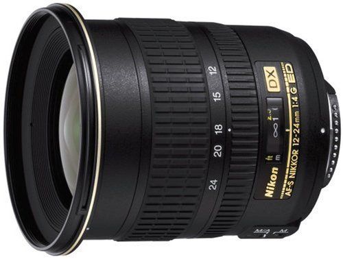 Nikon 12-24mm f/4G ED-IF AF-S DX NIKKOR Lens Black