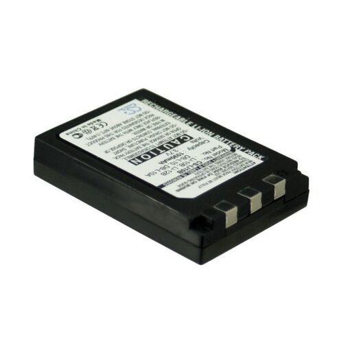 Batterie lithium-ion Olympus DB-L10, 3,7 V, 1090 mAh, pour Sanyo Xact DSC-J1, Xacti DSC-AZ3, Xacti DSC-J2