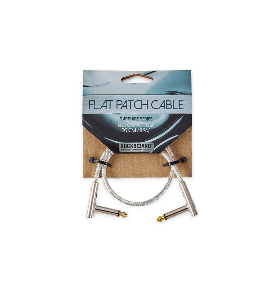 Rockboard Flat Patch Sapphire Series CAB-PC-F-30-SP - 30cm Cable Patch