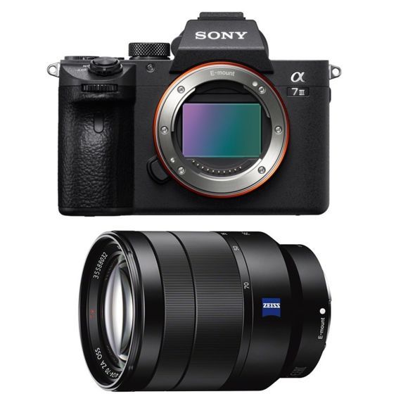 Sony Alfa 7 III 24 MP reflejo + Objetivo SEL 24-70 mm F4