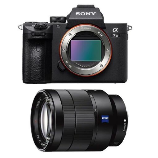 Sony Alpha 7 III 24MP Mirrorless + SEL 24-70mm F4 Lens