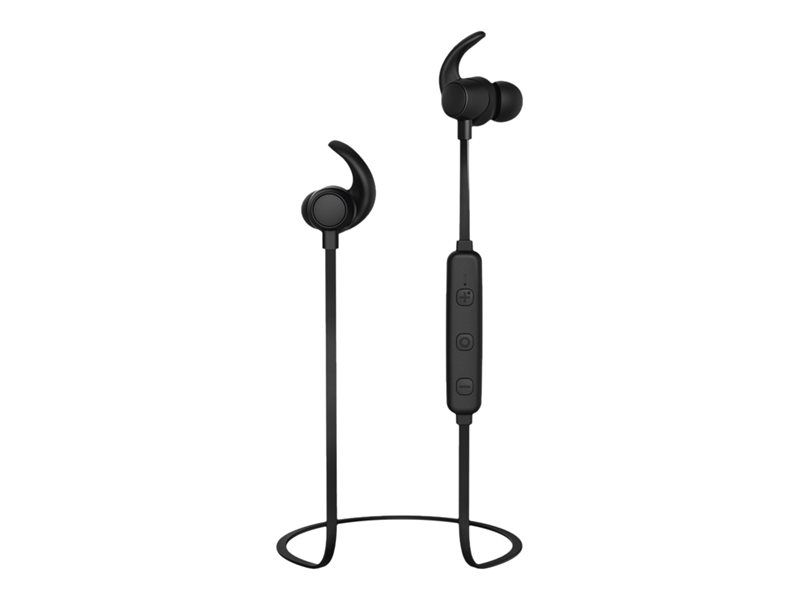 Thomson WEAR7208BK Wireless Bluetooth Headphones with Microphone - Black