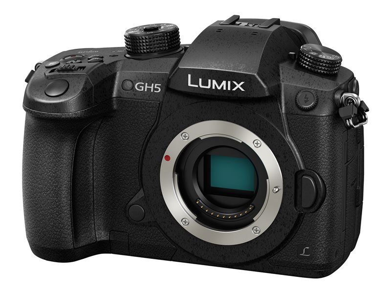 Panasonic Lumix G DC-GH5 Mirrorless Camera - 20.3MP - 4K/24fps - Wi-Fi, Bluetooth - Black