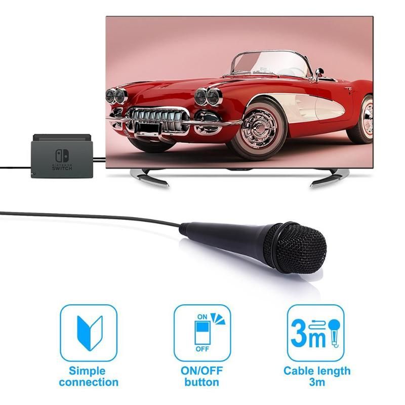 3M High-Performance Wireless Microphone with USB Cable, 9.8ft, For PC, PS4, Wii U