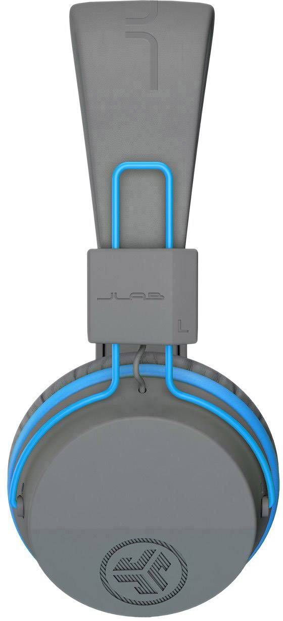 JLab Audio JBuddies Studio Kids Foldable Headphones, Limit Volume Blue