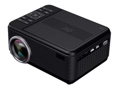 Inovalley LCD Projector PROJO01-DVD - 2000 Lumens - 800x480 Resolution - 5:3 Aspect Ratio - Black